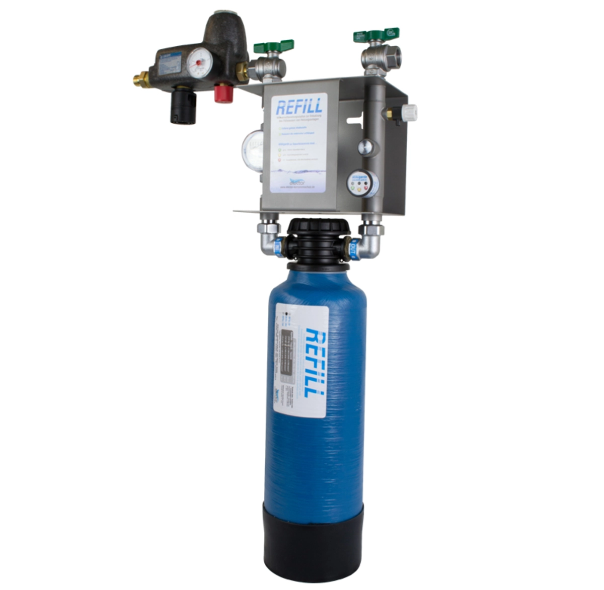 Deionization Water Filter for Heating System Refilling REFILL water heating system