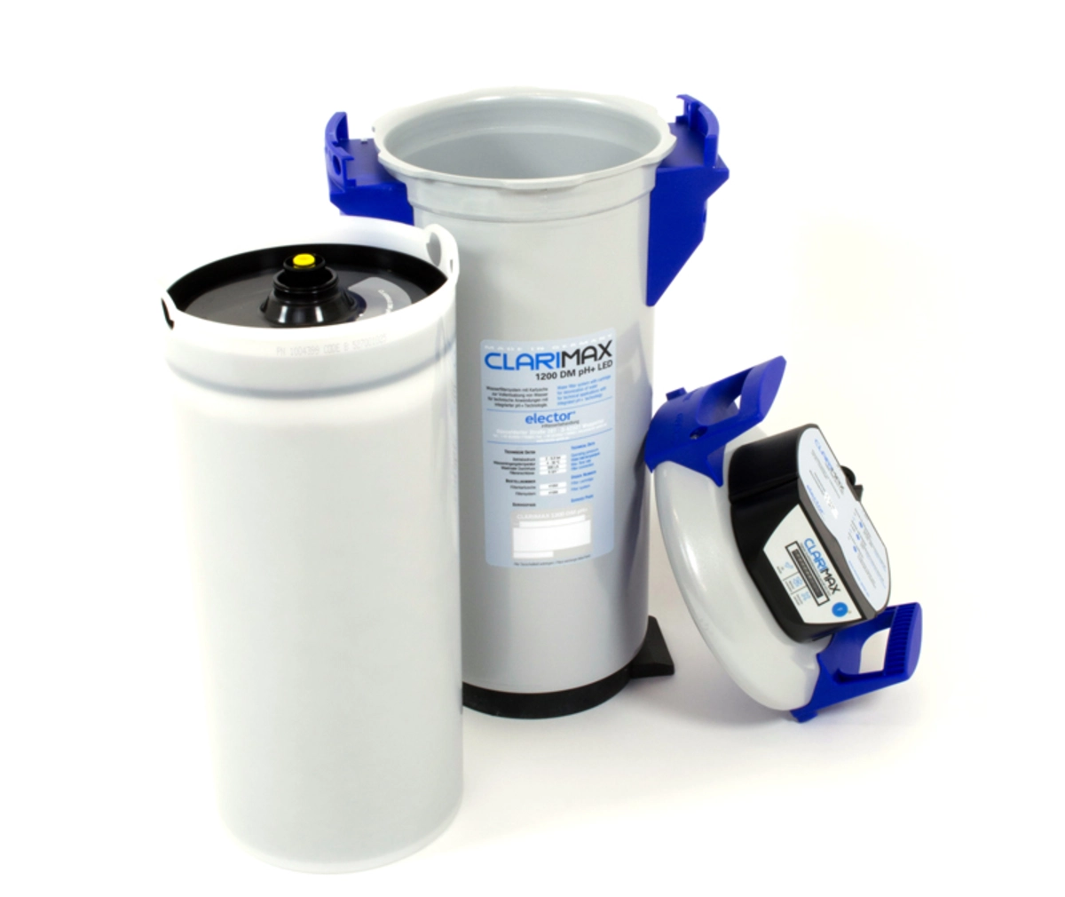 CLARIMAX 1200 DM pH+ LED Heizungswasseraufbereitung nach VDI mit CLARIMAX