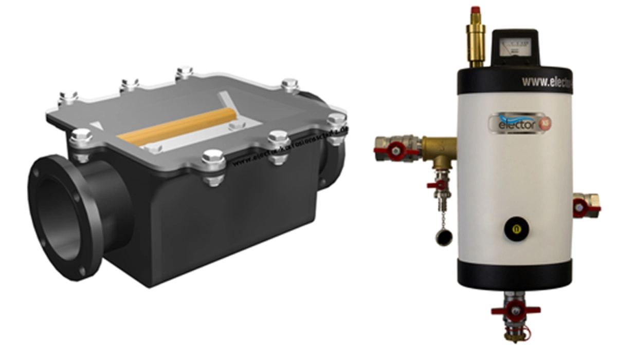 Electrochemical water treatment has been used successfully for decades Butler water treatment device and elector